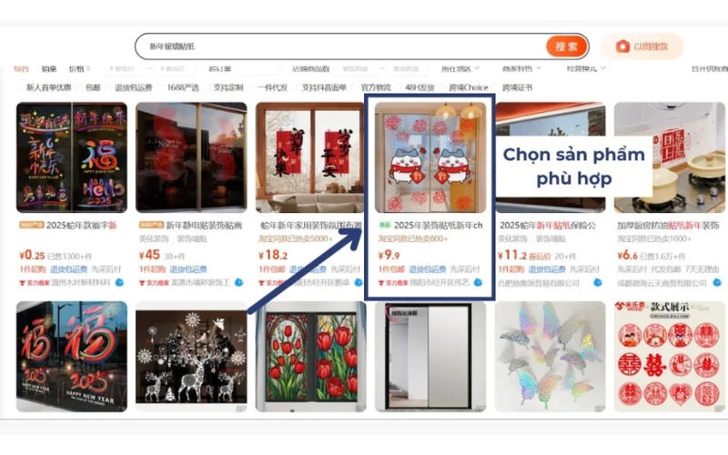 chọn sản phẩm phù hợp với nhu cầu