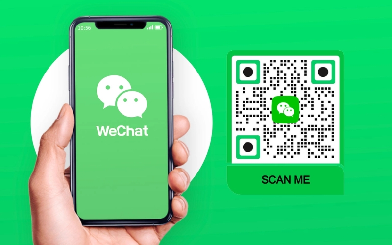 Nhờ người quen chuyển tiền vào ví WeChat