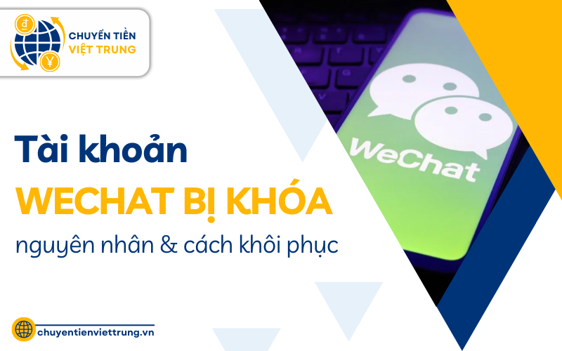 tài khoản WeChat bị khóa