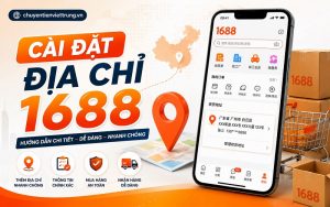 cài đặt địa chỉ 1688
