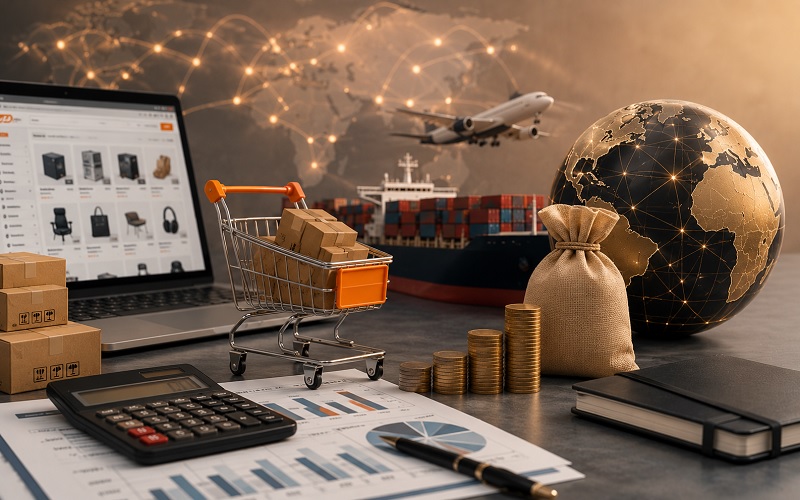 Chi phí lấy hàng trên Alibaba bán trên Amazon