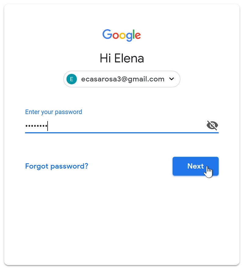 đăng nhập tài khoản gmail Trung Quốc