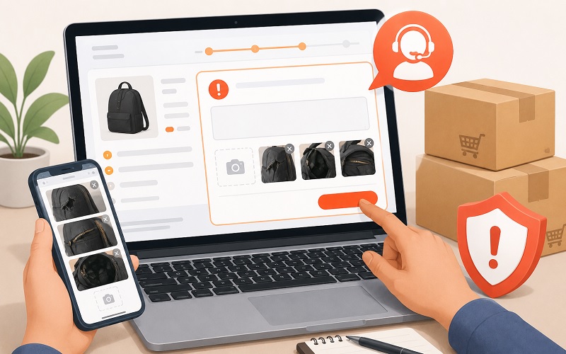 điều kiện để gửi khiếu nại 1688