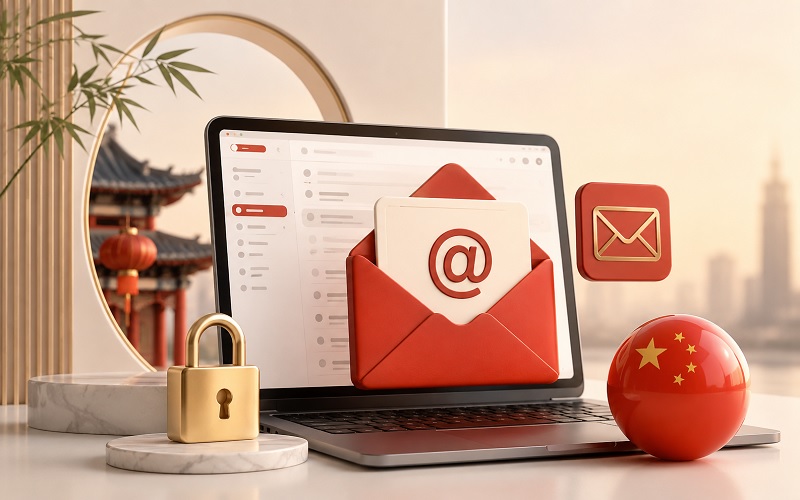 đăng ký email Trung Quốc