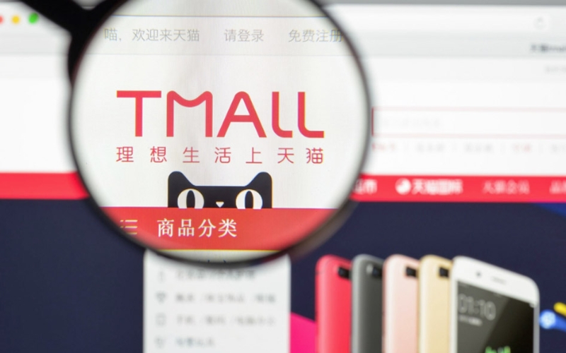 tìm shop order Lining chính hãng trên Tmall